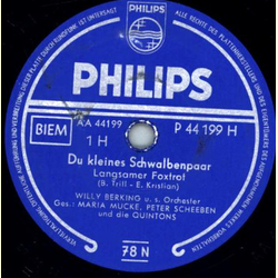 Maria Mucke und Peter Scheeben - Du kleines Schwalbenpaar / Mein Herz geht auf die Reise