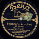 Max Kuttner - Seemanns Abschied / Seemannslos
