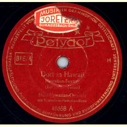 Hula Hawaiian Quartett - Dort in Hawaii / Mich ruft ein Lied der Liebe