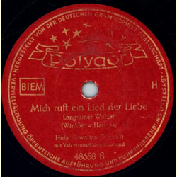 Hula Hawaiian Quartett - Dort in Hawaii / Mich ruft ein Lied der Liebe