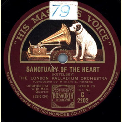 The London Palladium Orchestra - Sanctuary of the heart / The Sacred Hour