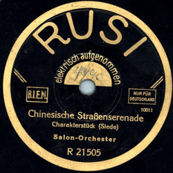 Salon-Orchester - Chinesische Straenserenade / Gromtterchen