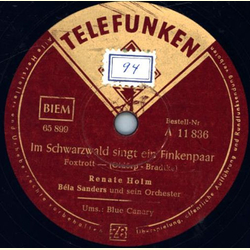 Renate Holm - Im Schwarzwald singt ein Finkenpaar / Blue...