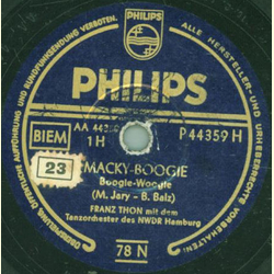 Franz Thon mit dem Tanzorchester des NWDR Hamburg - Macky-Boogie / Manhattan-Boogie