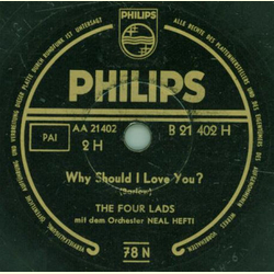 The Four Lads - Skokiaan / Why Should I Love You?