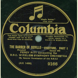 The B.B.C. Wireless Symphony Orchestra - The Barber of Seville (Rossini) - Overture