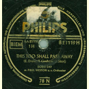 Doris Day - This too shall pass away / Choo choo train