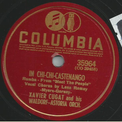 Xavier Cugat and his Waldorf-Astoria Orchestra - In...