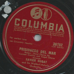 Xavier Cugat and his Waldorf-Astoria Orchestra - Eco / Prisionero del Mar