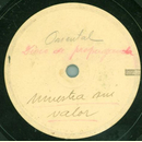 Disco de Propaganda - Oriental / Vals