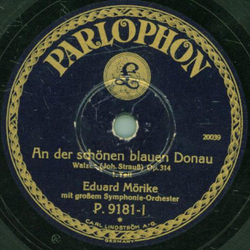 Eduard Mörike mit großem Symphonie-Orchester - An der...