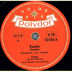 Freddy und die Dominos - Rosalie / So geht das jede Nacht