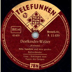 Béla Sanders und sein großes Blasorchester -...
