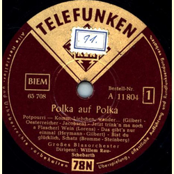 Groes Blasorchester: Willem Rau-Schebarth - Polka auf...