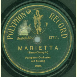 Polyphon-Orchester - Aufzug der Stadtwache / Marietta
