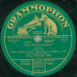 Franz Vlker, Tenor - Der Kellermeister / Der Vogelhndler