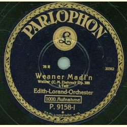 Edith-Lorand-Orchester - Weaner Madln