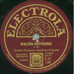 Kiriloffs Russisches Balalaika-Orchester - Walzer Potpourri