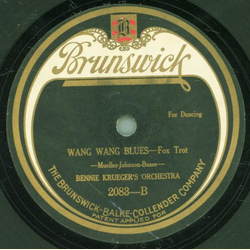 Bennie Kruegers Orchestra - Spread yo stuff / Wang Wang Blues