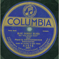 Knickerbocker Orchestra - Blue Danube Blues / Ka-Lu-A