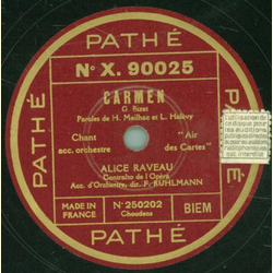 Alice Raveau - Carmen (G. Bizet)