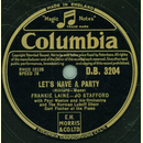 Frankie Laine und Jo Stafford - Lets have a Party /...
