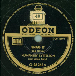 Humphrey Lyttelton - Snag it / I like to go back in the evening
