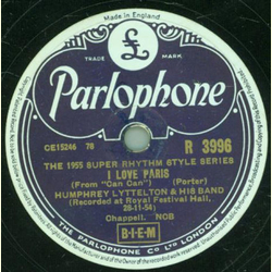 Humphrey Lyttelton - The 1955 Super Rhythm Style Series: See See Rider Blues / The 1955 Super Rhythm Style Series: I love Paris