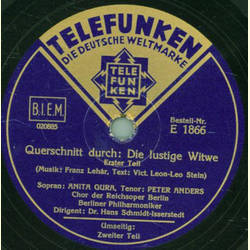 Anita Gura, Peter Anders - Querschnitt durch: Die lustige...