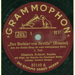 Elisabeth Reichelt - Der Barbier von Sevilla