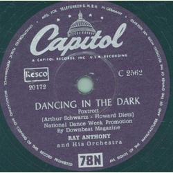 Ray Anthony and his Orchestra - Dancing in the dark / Dragnet