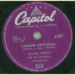 Nelson Riddle Orchestra - Lisbon Antigua / Robin Hood