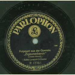 Edith-Lorand-Orchester - Potpourri aus der Operette Zigeunerbaron