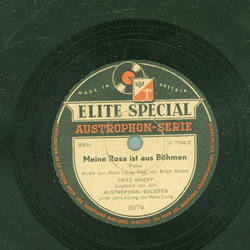 Fritz Imhoff - Meine Rosa ist aus Bhmen / Mister Rossini