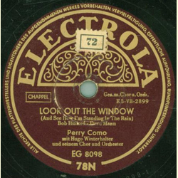 Perry Como - Look out the window / Wanted 