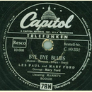 Les Paul und Mary Ford - Bye Bye Blues / Mammys Boogie