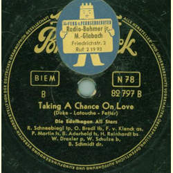 Die Edelhagen All-Stars - Dont blmae me / Taking a chance on Love