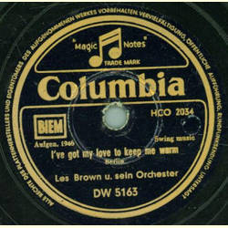 Les Brown Orchester  - Ive Got My Love to Keep Me Warm / Leap Frog