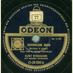 Kurt Widmann und sein  Orchester - Boogie in C / Johnson Rag