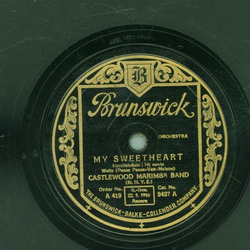 Castlewood Marimba Band - My Sweetheart / Bells of Hawaii