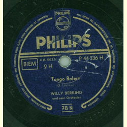 Willy Berking u. s. Orchester - Blue Tango / Tango Bolero