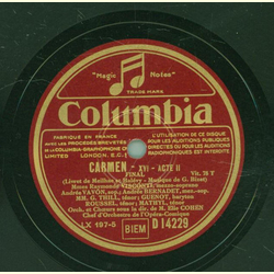 d Orchestre de lOpéra-Comique - Carmen XV - Acte II /...