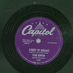 June Christy and Stan Kenton - Street of Dreams / Daddy 