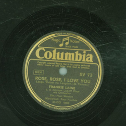 Frankie Laine - Jezebel / Rose, Rose, I love you