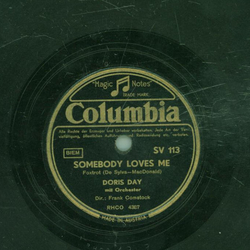 Doris Day - Somebody loves me / Tell me why