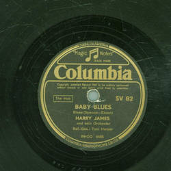 Harry James - Baby Blues / Blacksmith Blues 