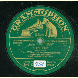 Franz Vlker - In der Pfalz / Der Trompeter