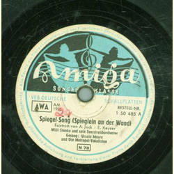 Ursula Maury und Die Metropol-Vokalisten - Spiegel-Song /...