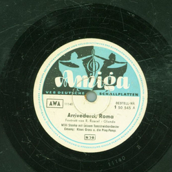 Klaus Gross u. die Ping-Pongs / Fred Frohberg mit Chor -...