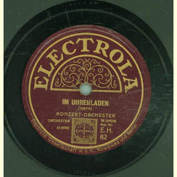 Konzert-Orchester - Im Uhrenladen / Die Schlittschuhlufer